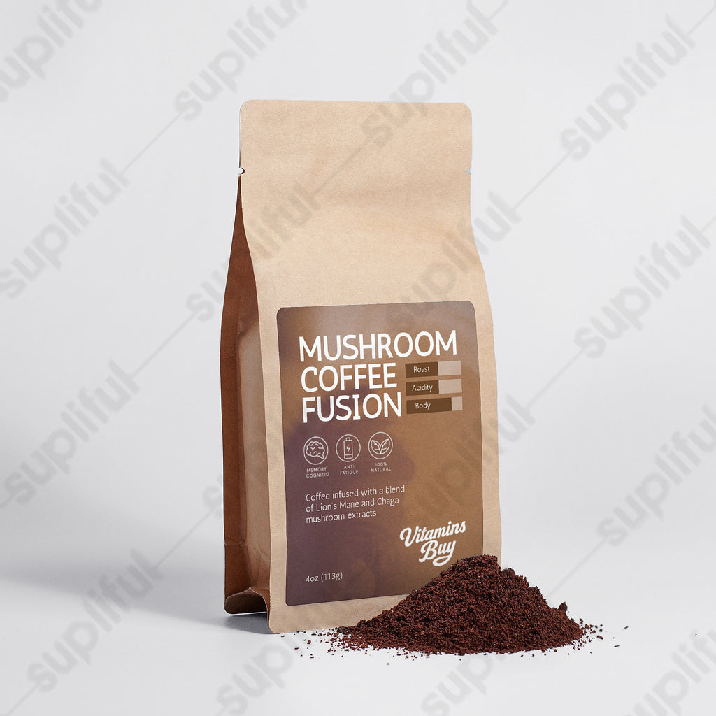 Mushroom Coffee Fusion - Lion’s Mane & Chaga 4oz